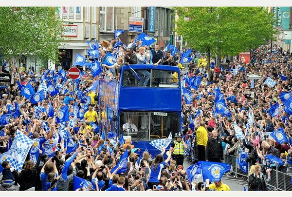 ആഘോഷം അവസാനിക്കാത്ത ലെസ്റ്റര്‍